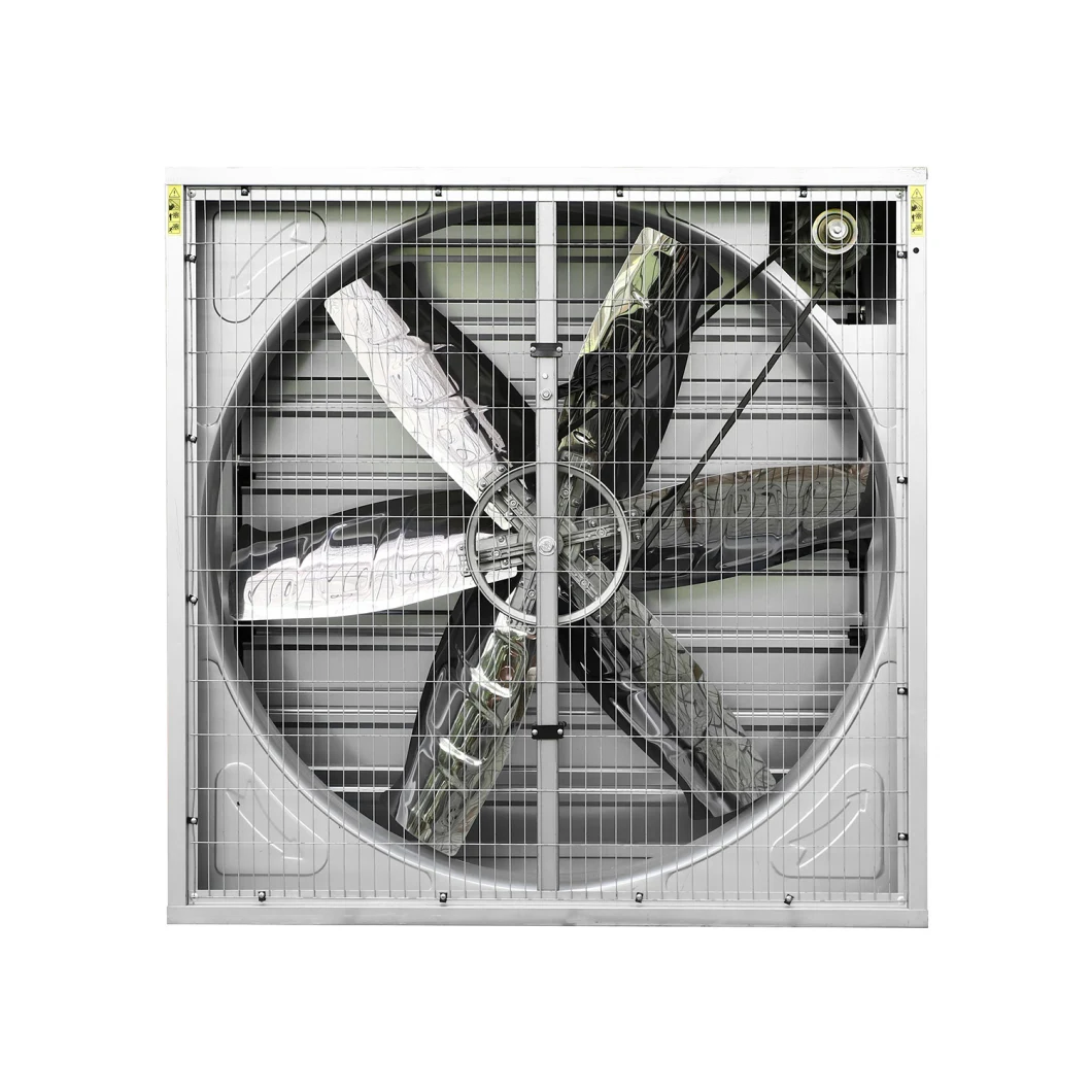 Wall Mounted Ventilation Exhaust Axial Rustless Cooling Fan Used in Industrial Poultry/ Agricultural / Commercial Greenhouse/ Hydroponics with Big Wind Volume